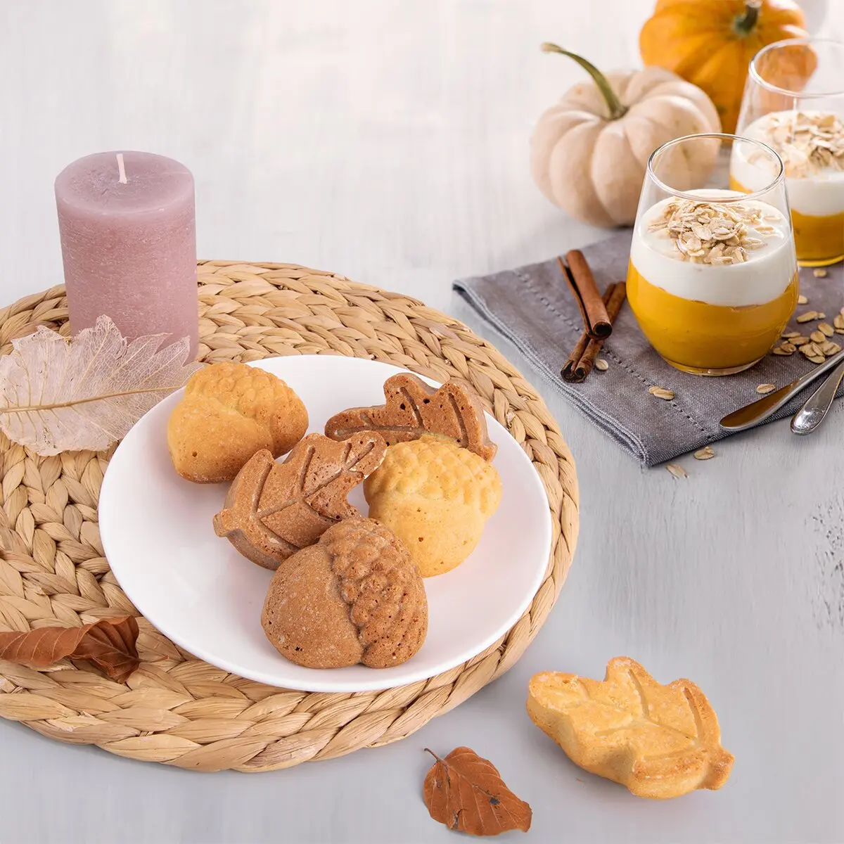 Silikonová forma na pečení Podzim Orion (na 6 ks)